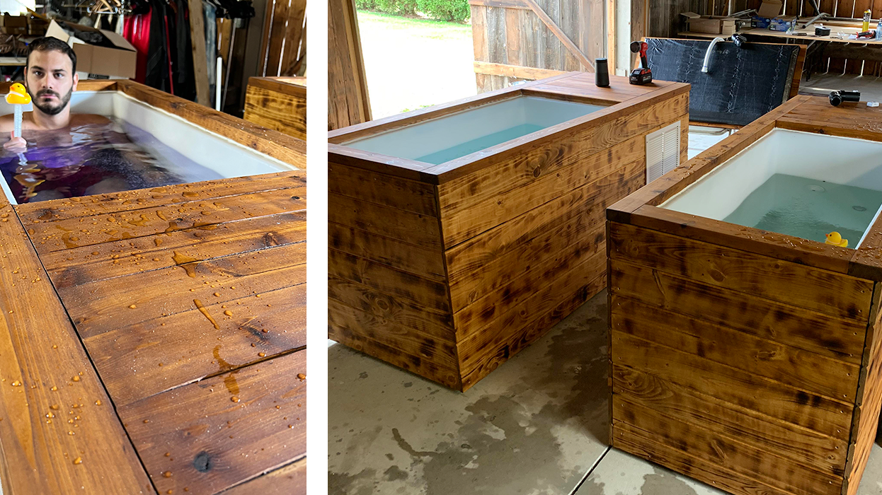 DIY Cold Plunge Spotlight: Jason & Kori's Luxury Plunge