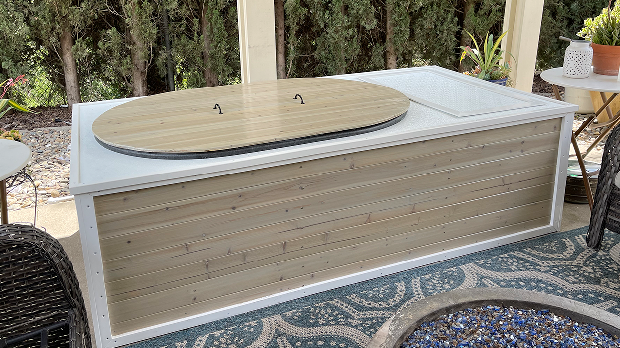 DIY Cold Plunge Spotlight: Amanda's Stock Tank Cold Plunge