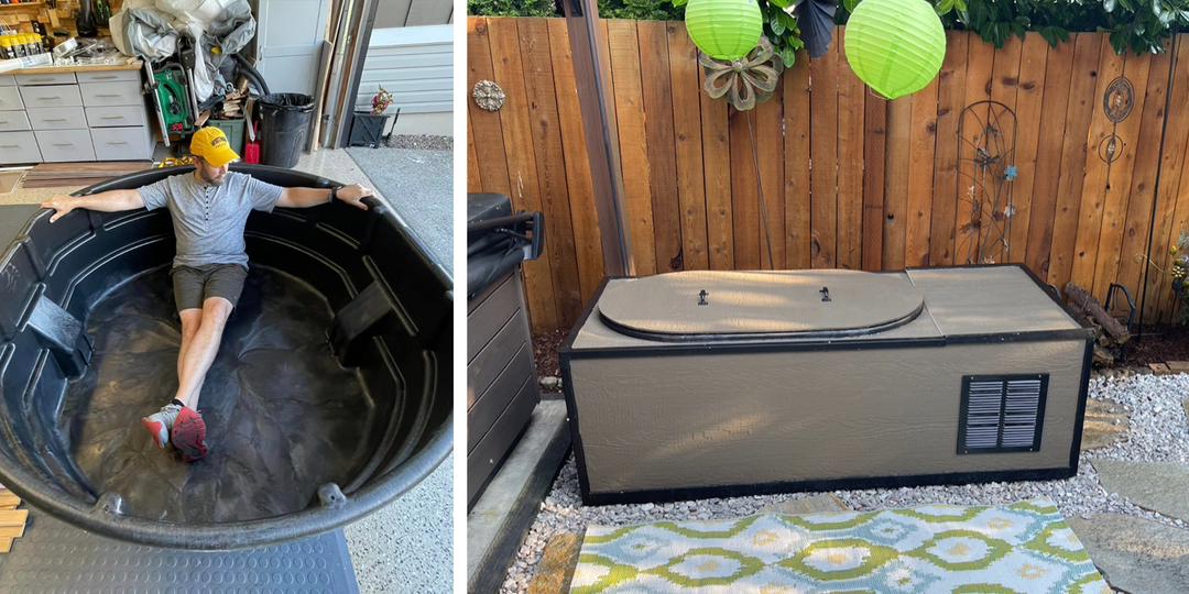 DIY Cold Plunge Spotlight: 300 & 100 Gallon Builds by James