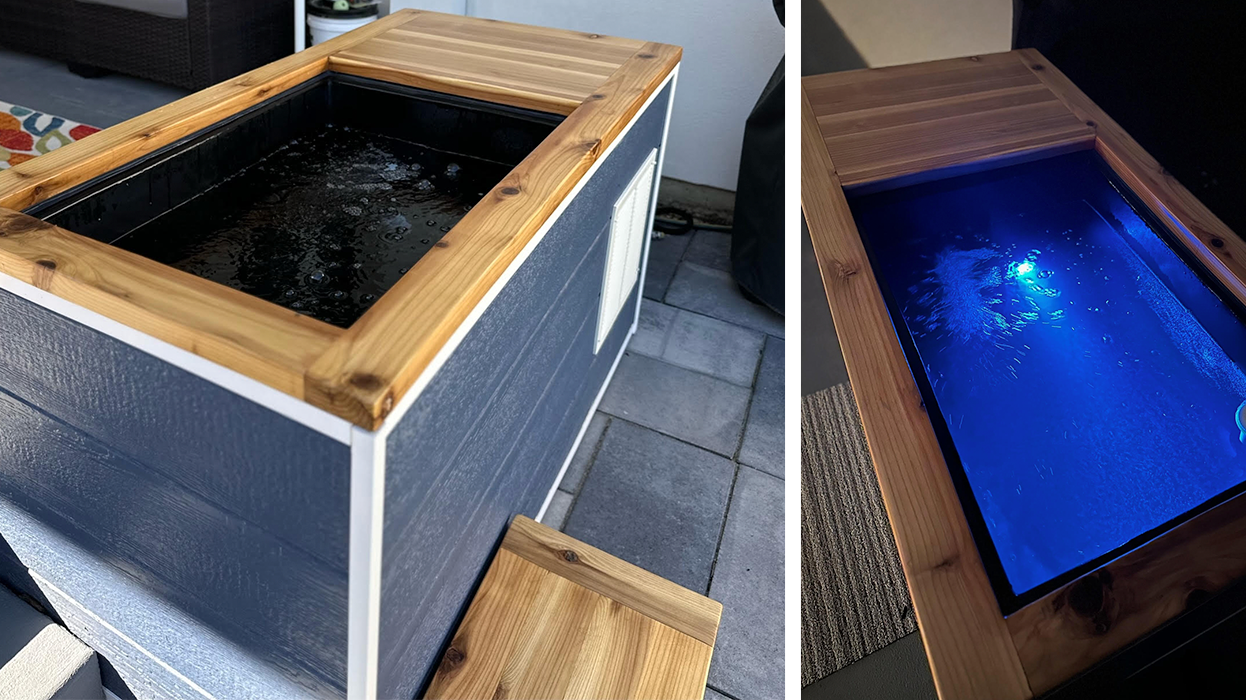 DIY Cold Plunge Spotlight: Jeff's Luxury DIY Cold Plunge
