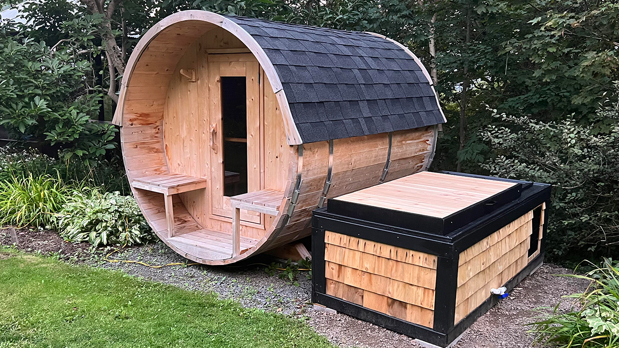 DIY Cold Plunge Spotlight: Jordan's Sauna & Cold Plunge Setup