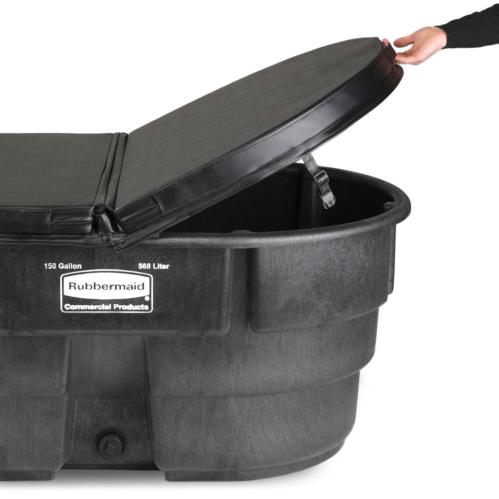 150 Gallon Rubbermaid Cold Plunge Cover