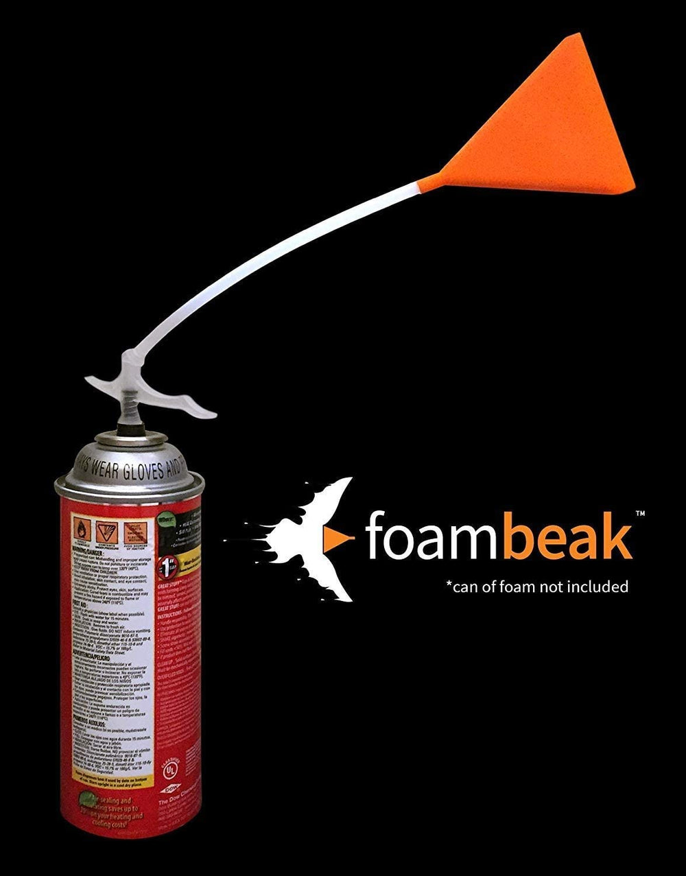 Foambeak Canned Foam Insulation Nozzle