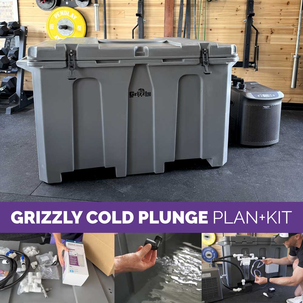 Grizzly Cooler DIY Cold Plunge Plan & Kit