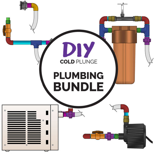 DIY Cold Plunge Plumbing Plan BUNDLE (PDF)