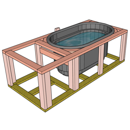 Stock Tank Framing Plans (PDF) | DIY Cold Plunge