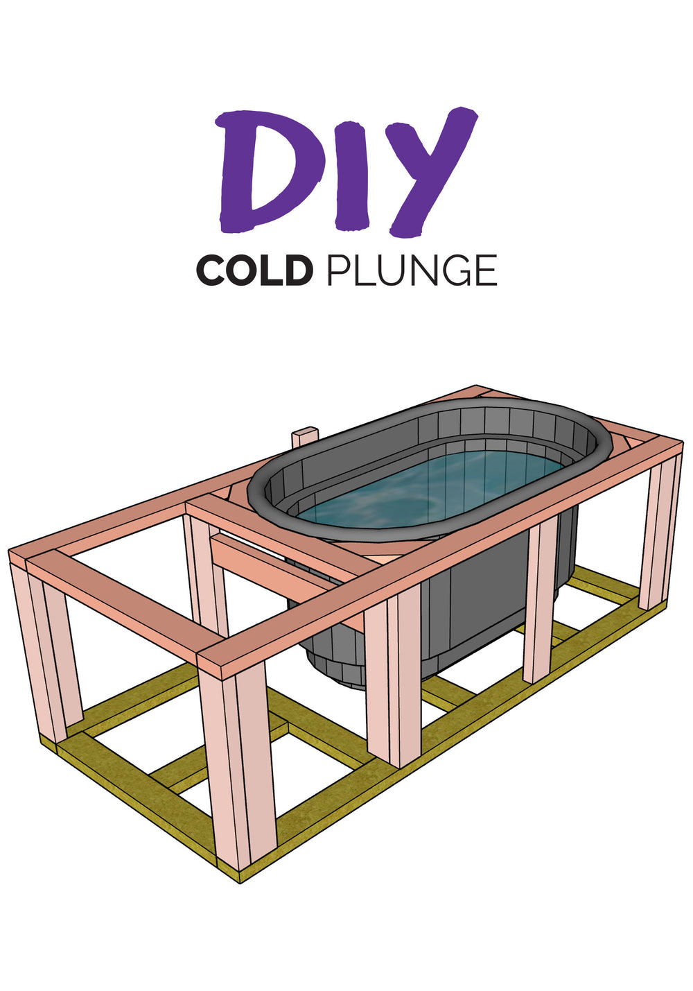 Stock Tank Framing Plans (PDF) | DIY Cold Plunge