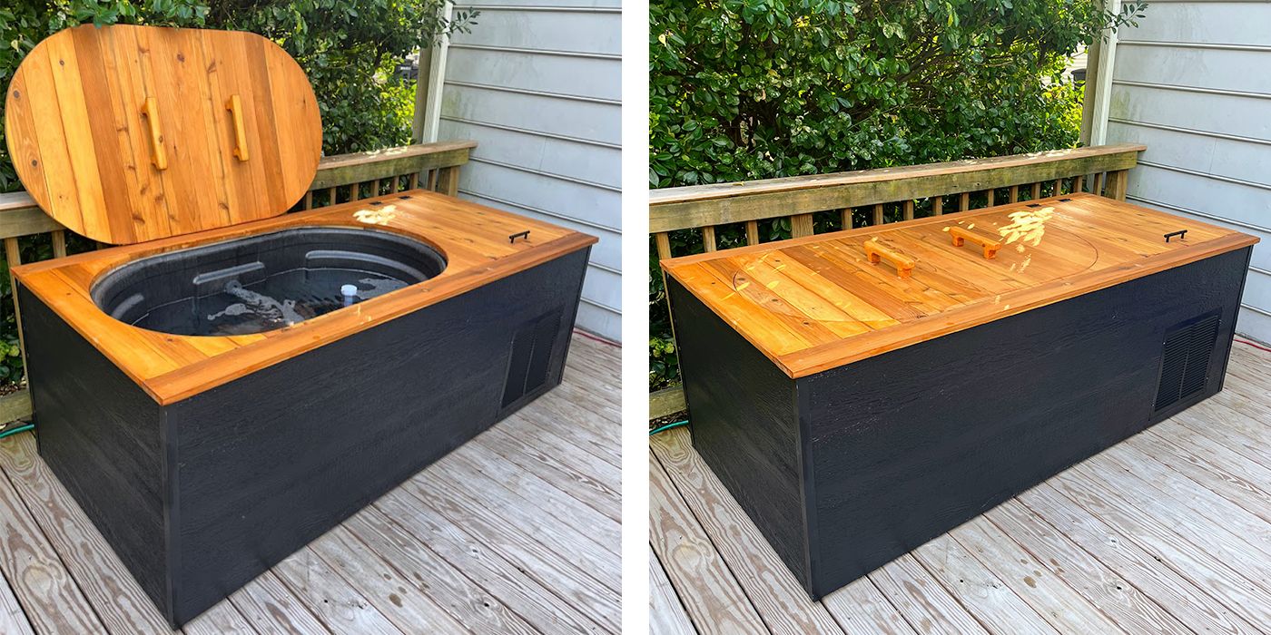 DIY Cold Plunge Spotlight: Ben's Stock Tank Plunge