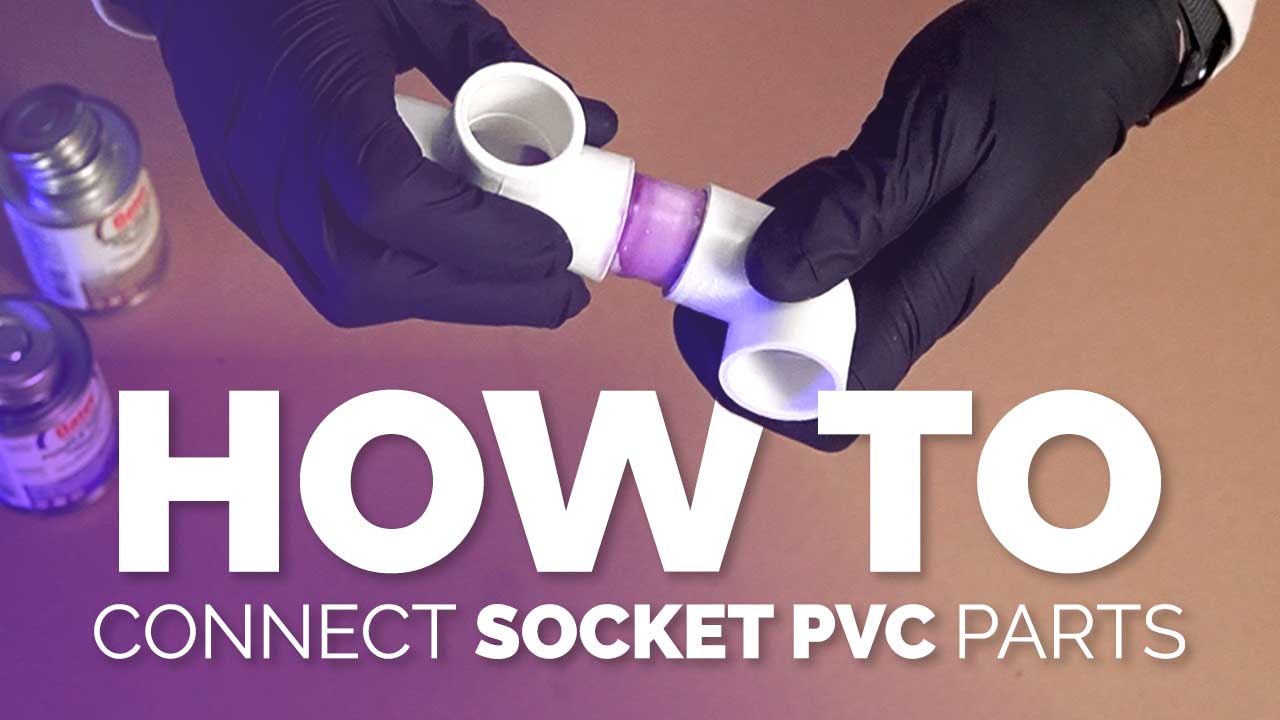 How to make Socket PVC Connections for a DIY Cold Plunge