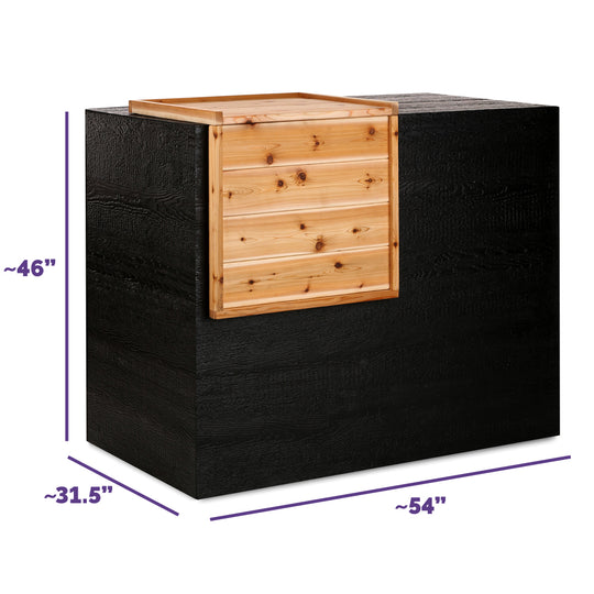 DIY Sauna Dimensions Image