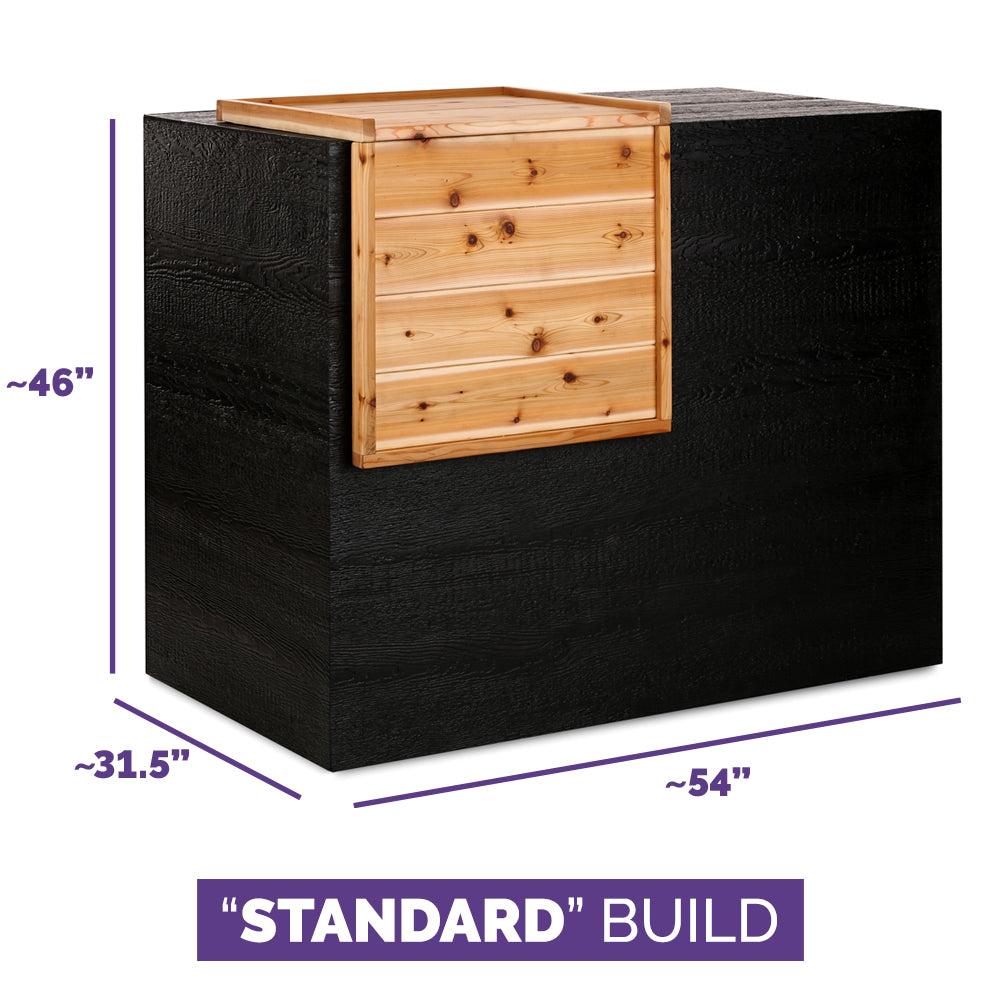 DIY Sauna "Standard" Dimensions Image